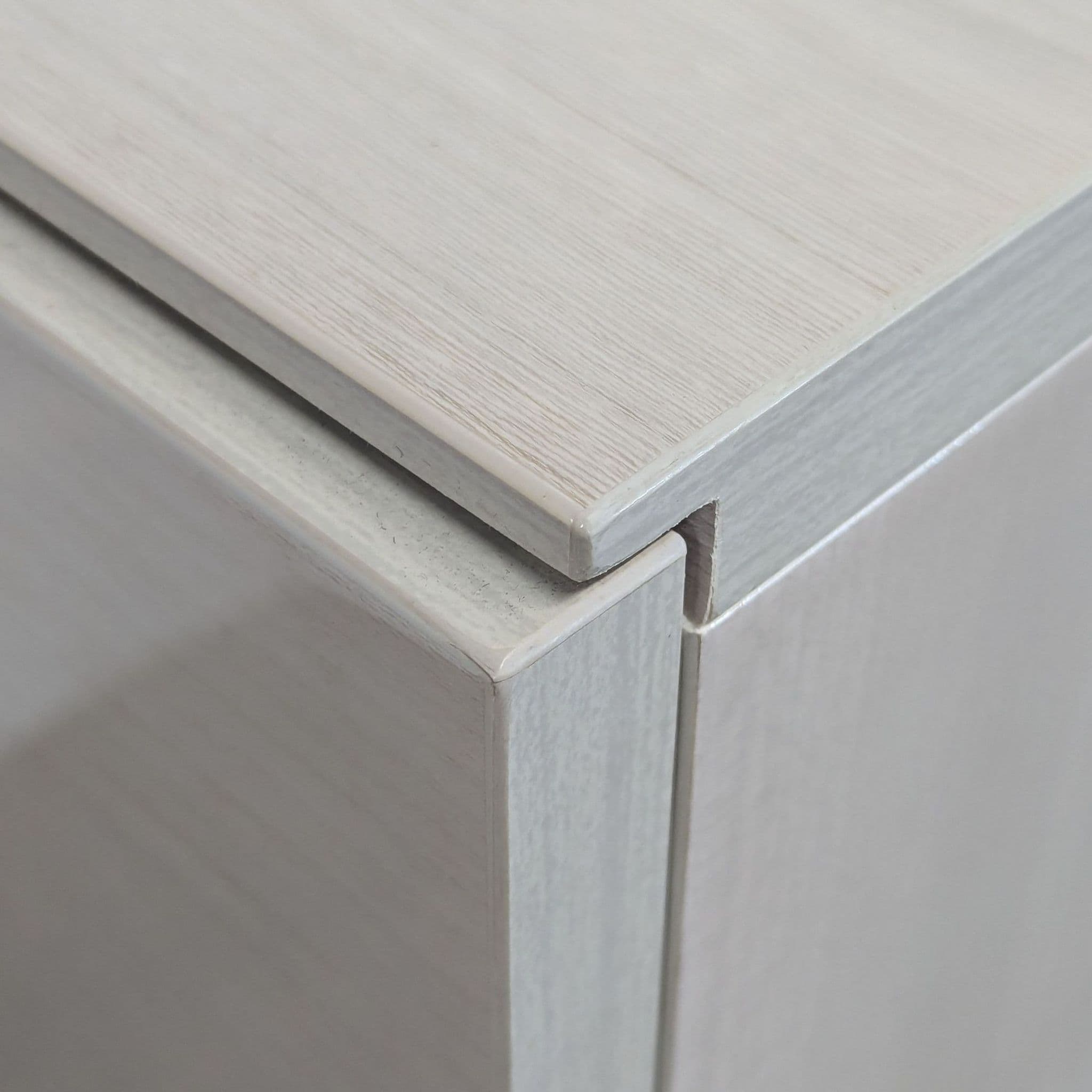 Alf + DaFre Mont Blanc Modern 5-Drawer Dresser in Light Wood Finish - Thumbnail 10