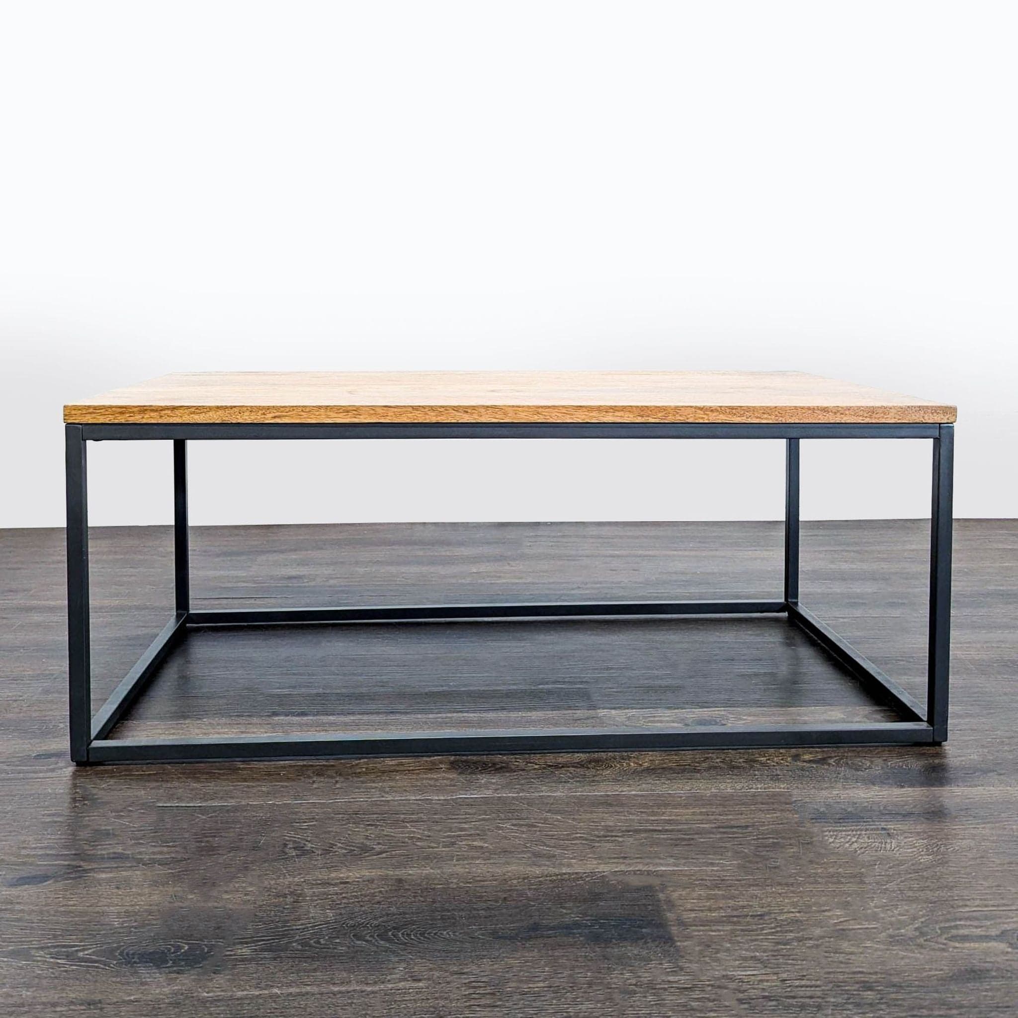 West Elm Box Frame Coffee Table - Image 1