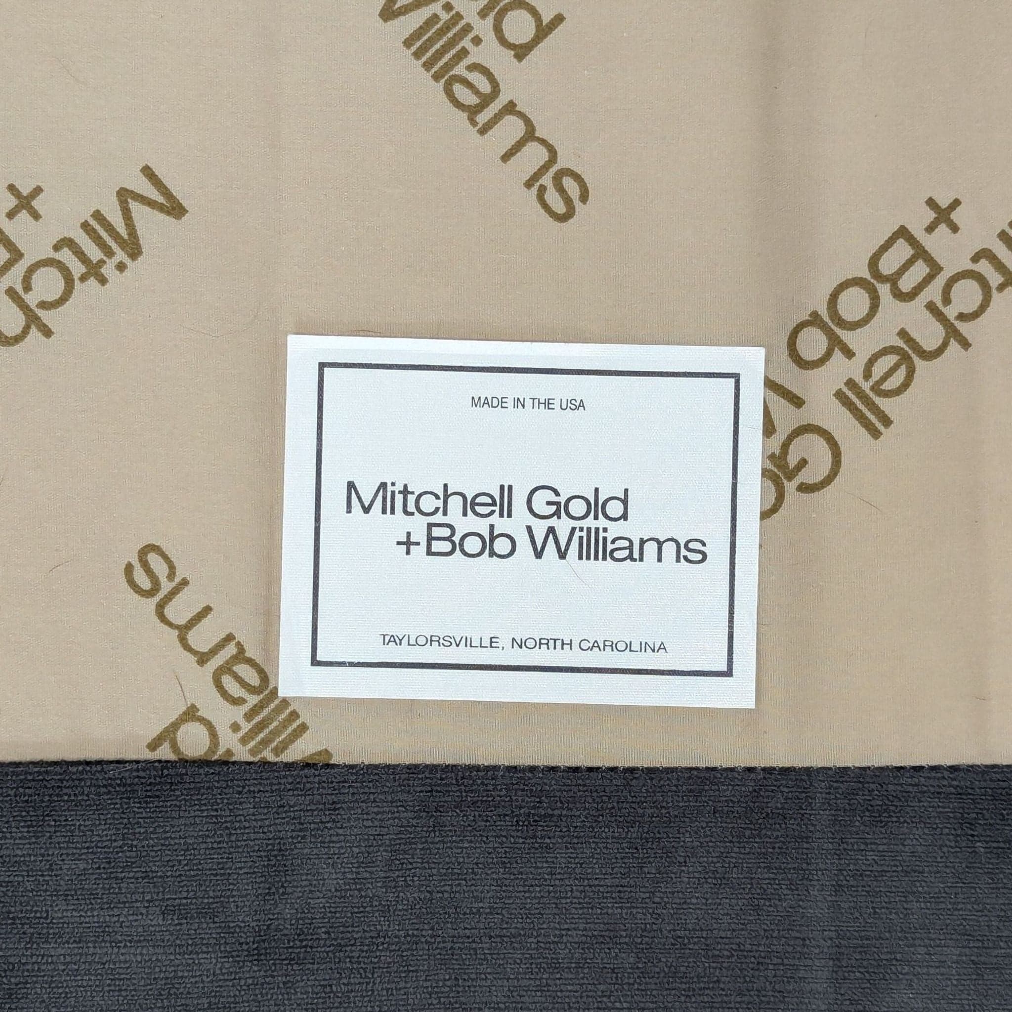 Mitchell Gold + Bob Williams Gray Velvet L-Shaped Sectional Sofa - Thumbnail 9