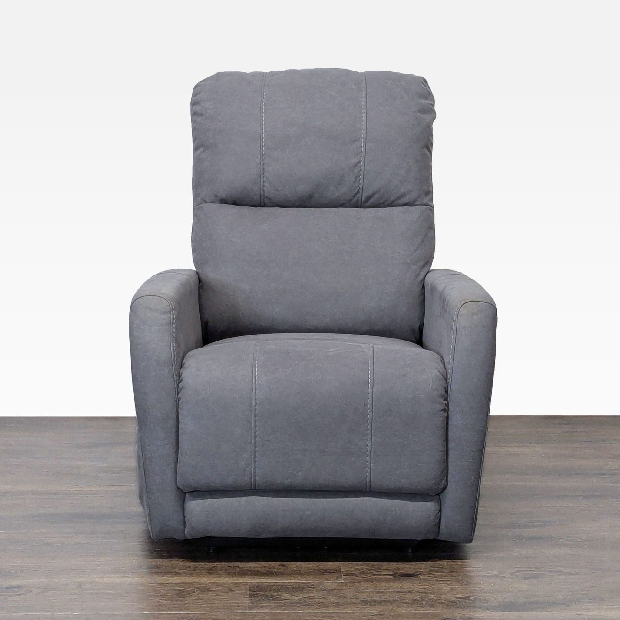 MotoMotion Power Recliner Lounge Chair in Gray - Image 1