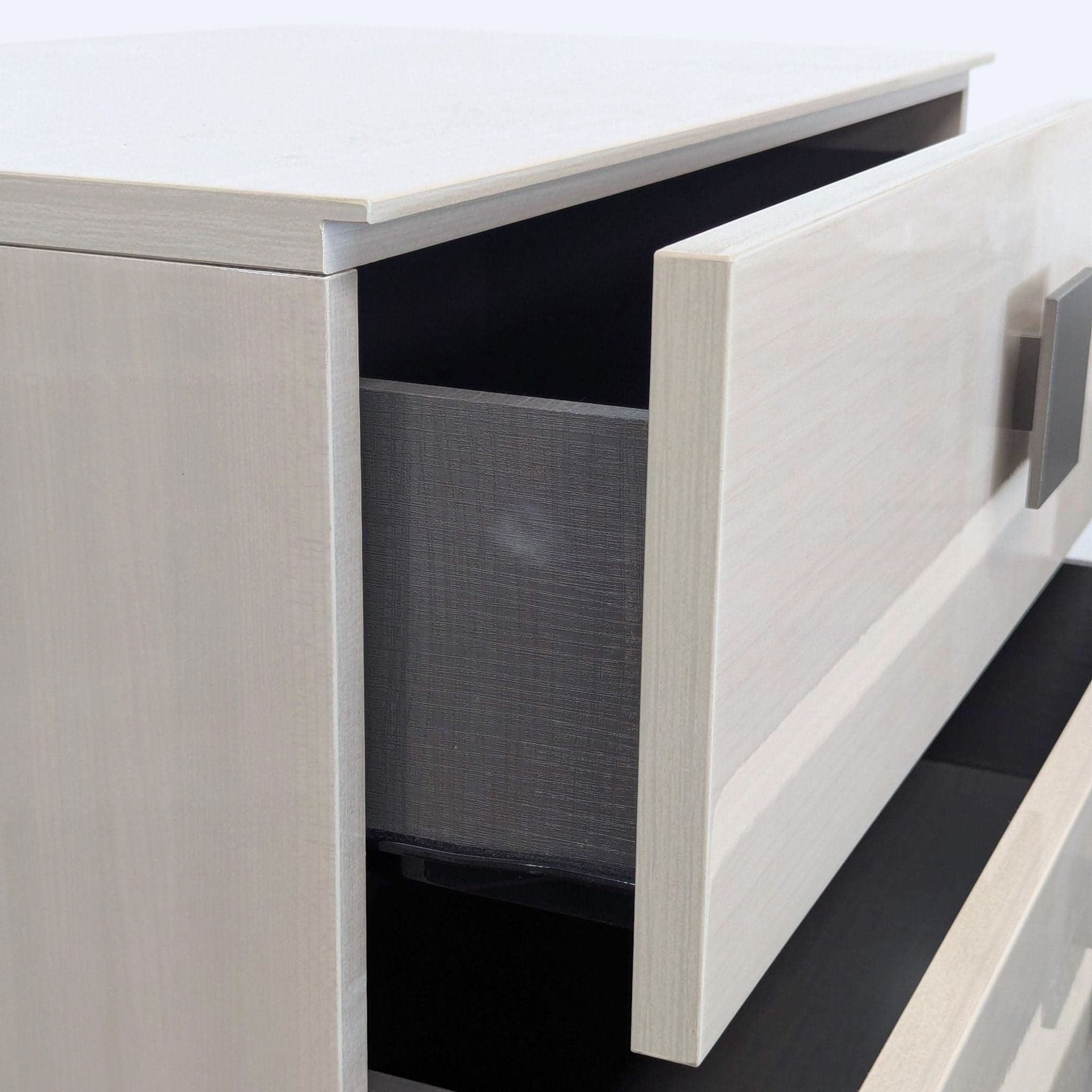 Alf + DaFre Mont Blanc Modern 5-Drawer Dresser in Light Wood Finish - Thumbnail 6