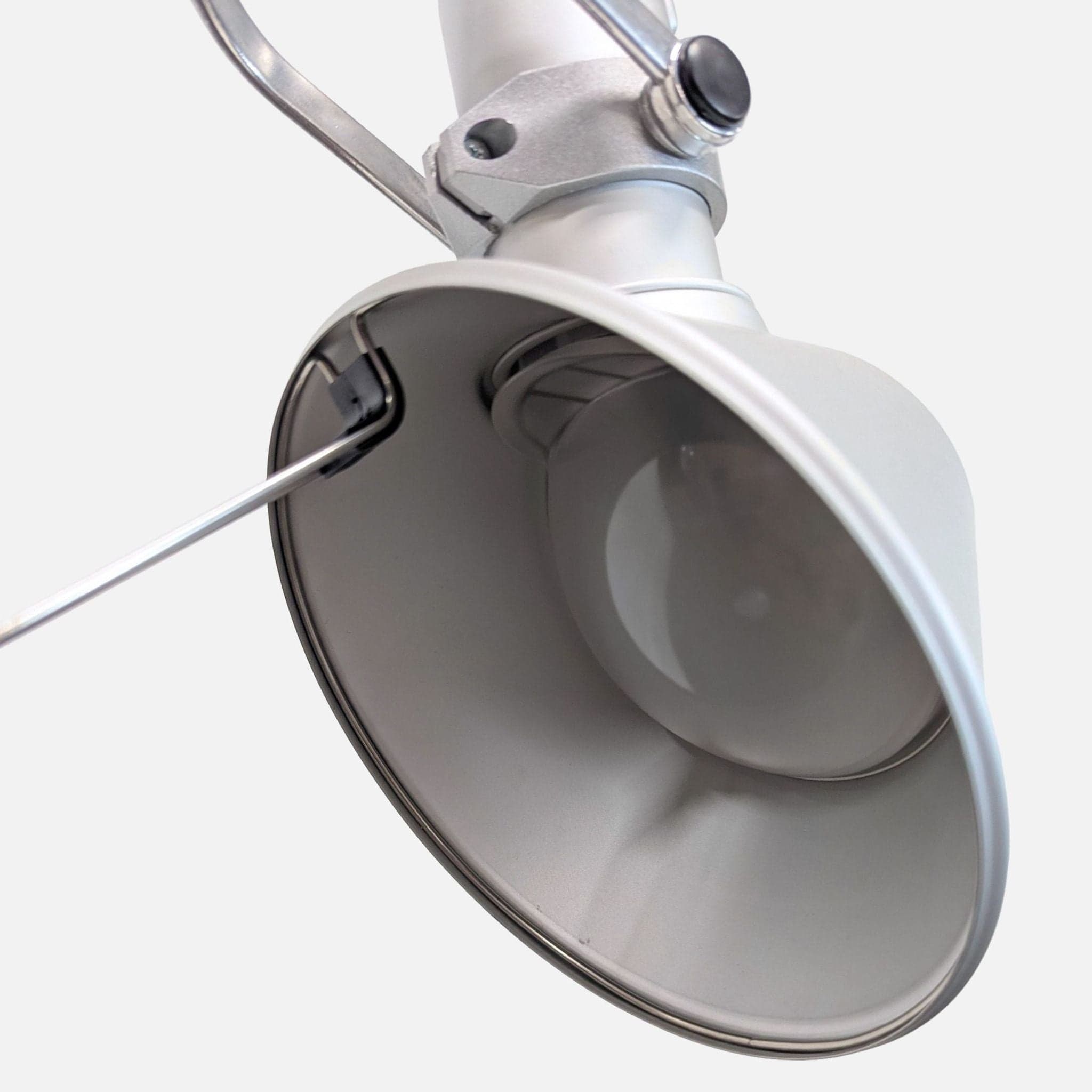 Artemide Tolomeo Adjustable Silver Floor Lamp – Modern Task Lighting - Thumbnail 3