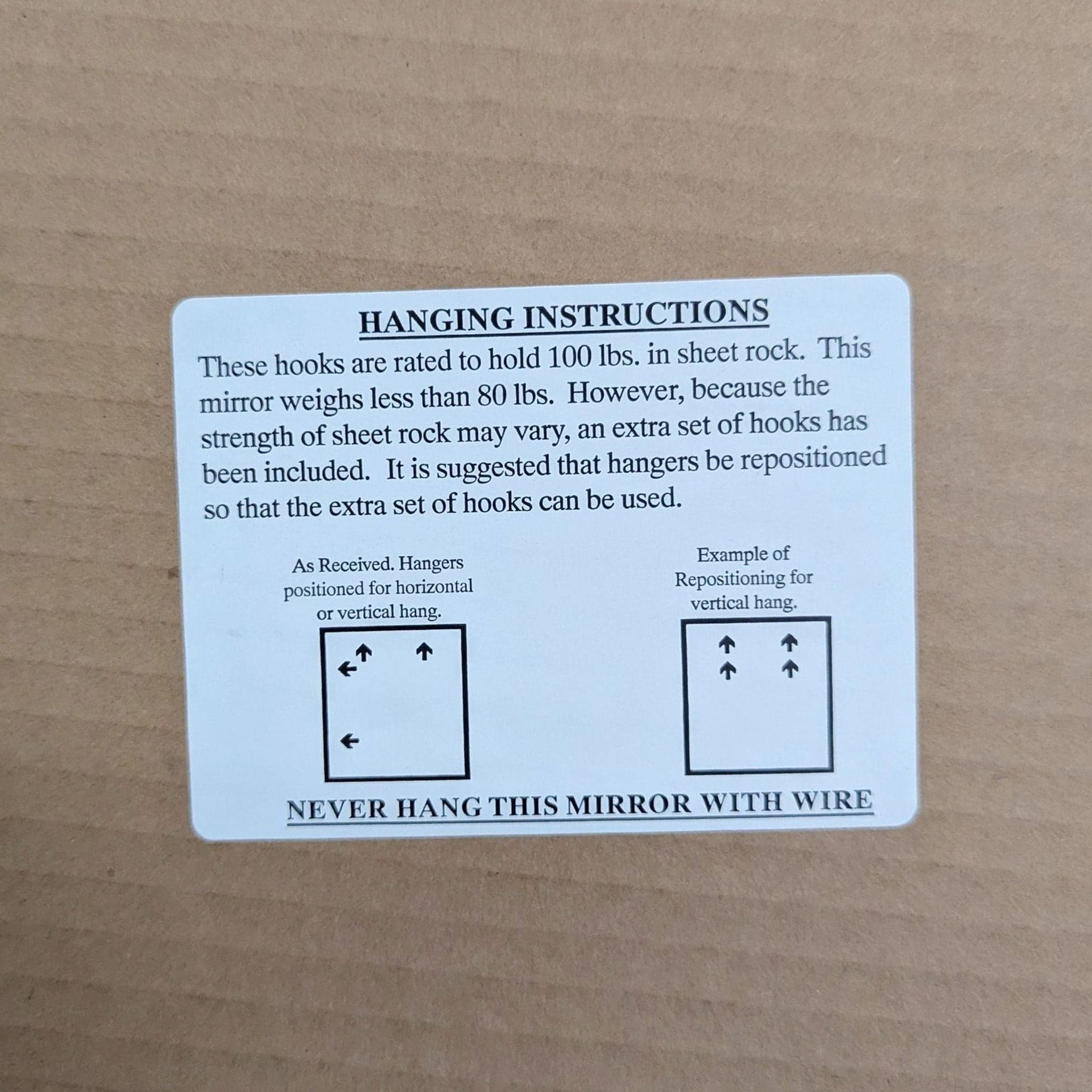 Carved Leaves and Berries Wood Mirror - Thumbnail 3