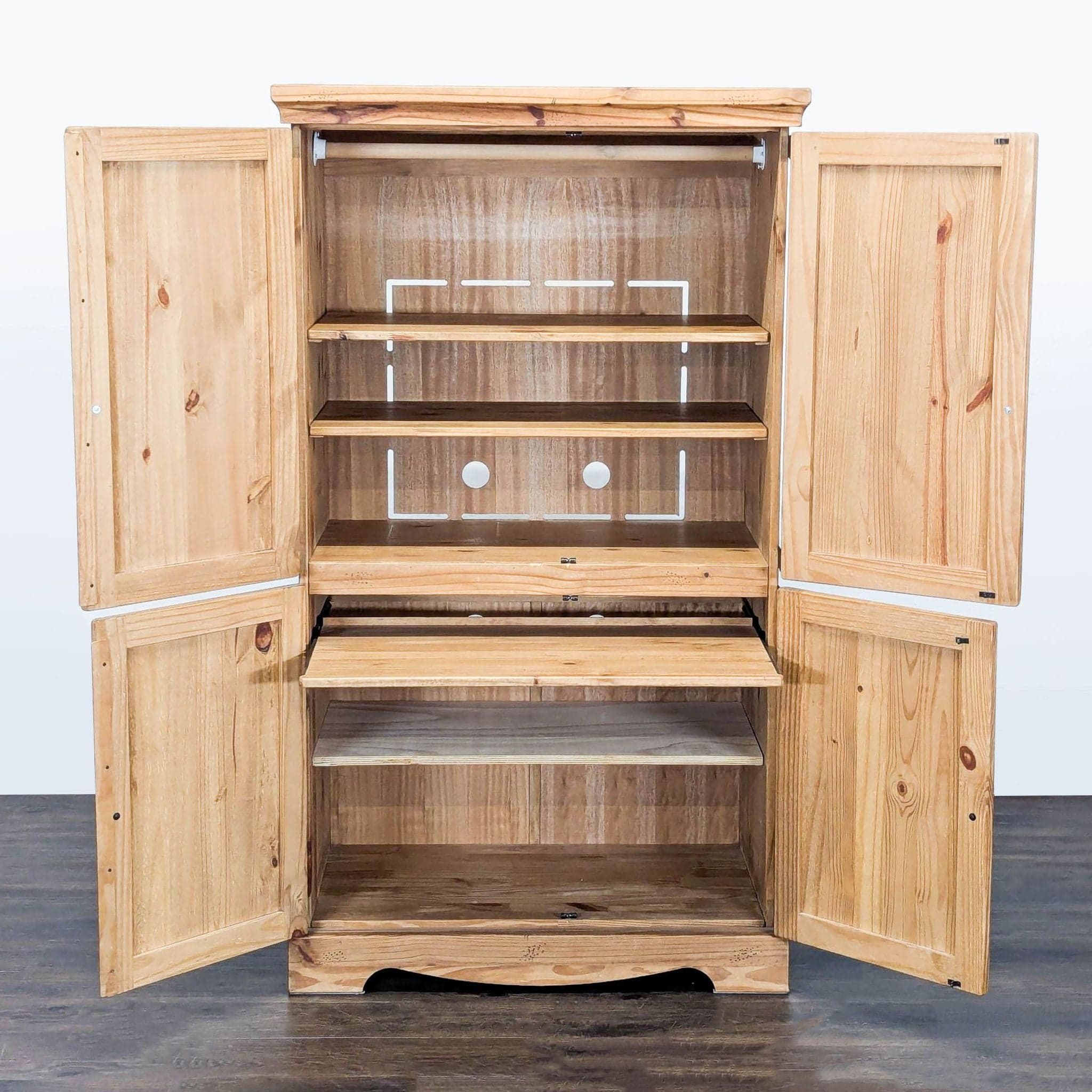 Pier 1 Imports Hutch & Armoire - Thumbnail 2