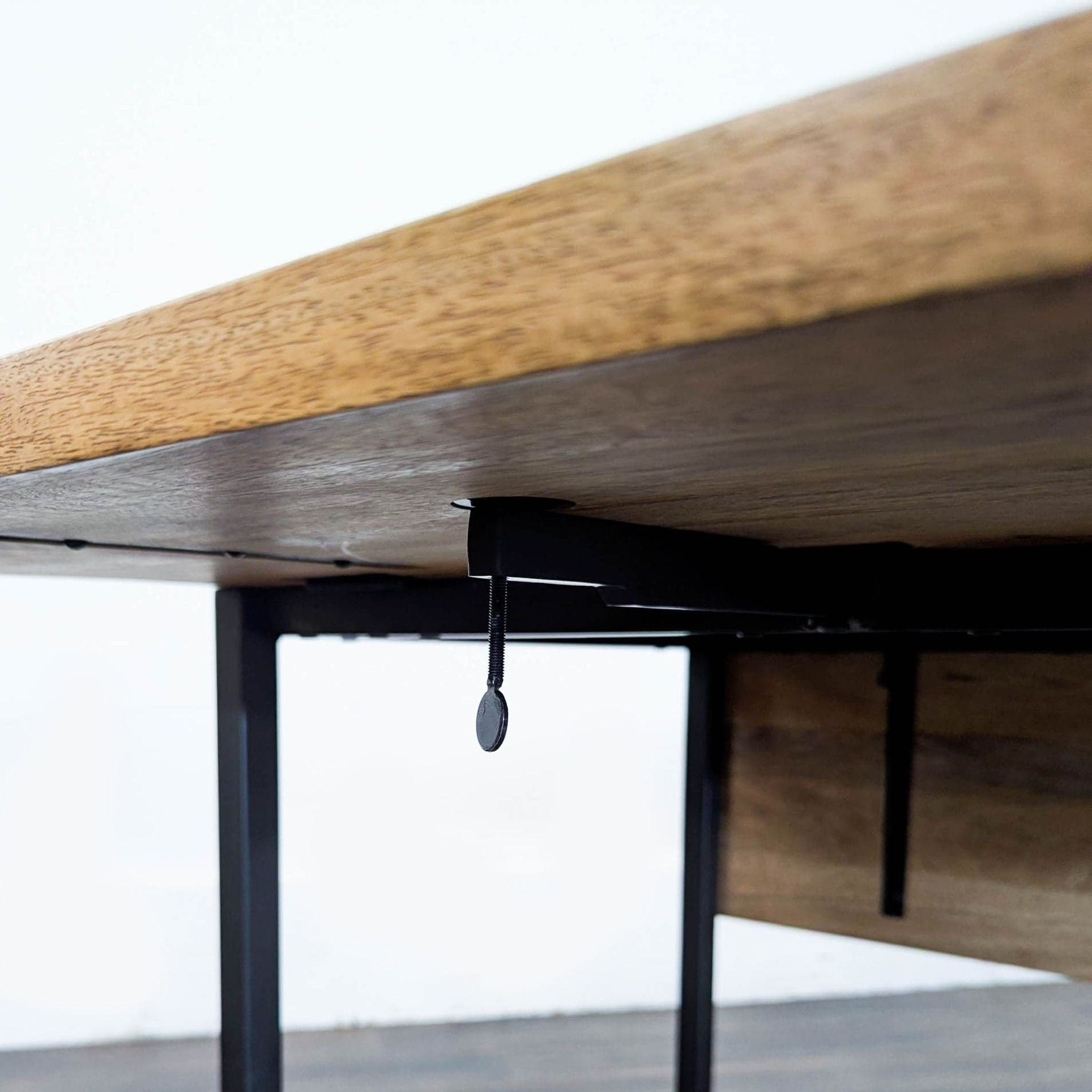 West Elm Modern Industrial 5-Piece Dining Set with Drop-Leaf Table - Thumbnail 10