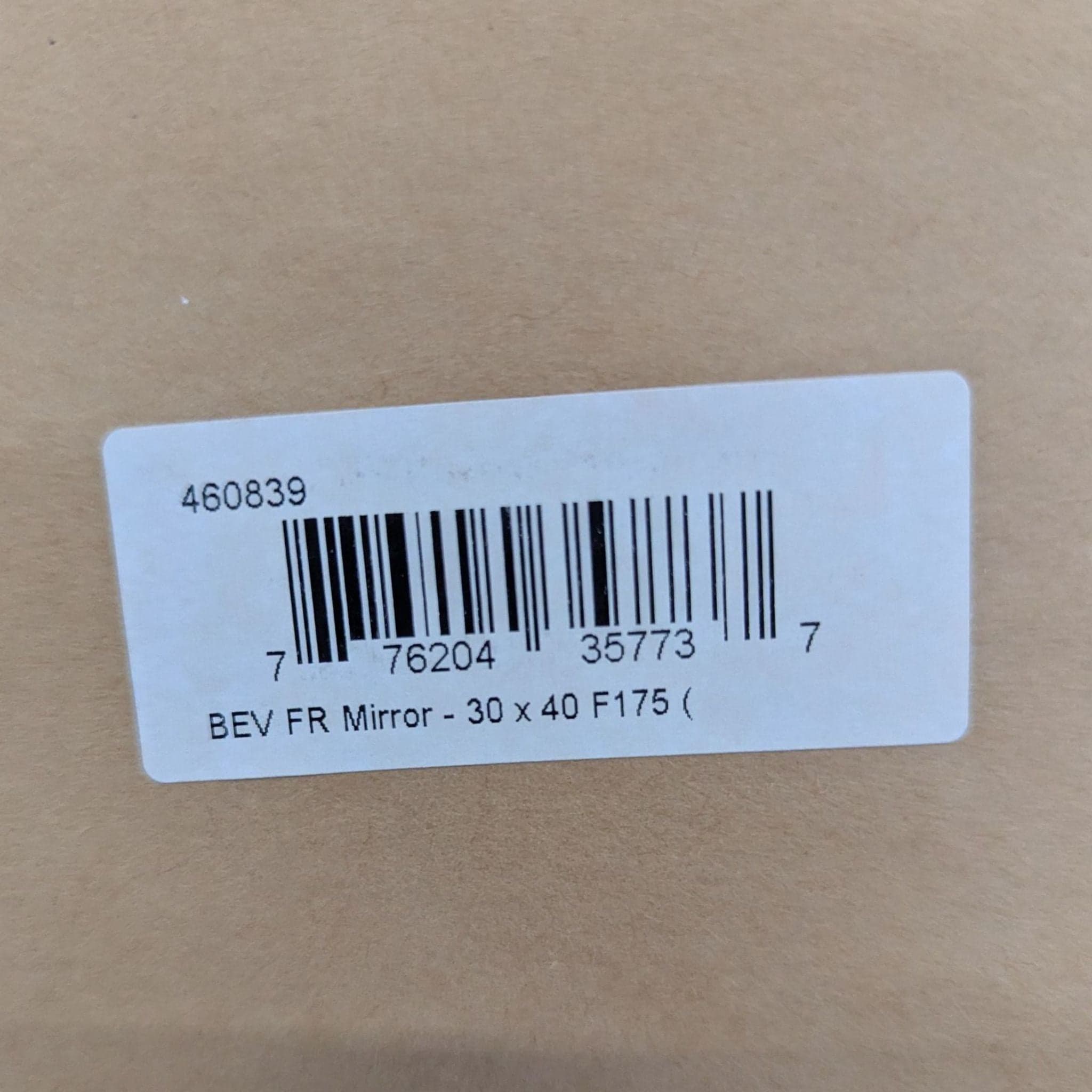 Carved Frame Beveled Mirror - Thumbnail 4