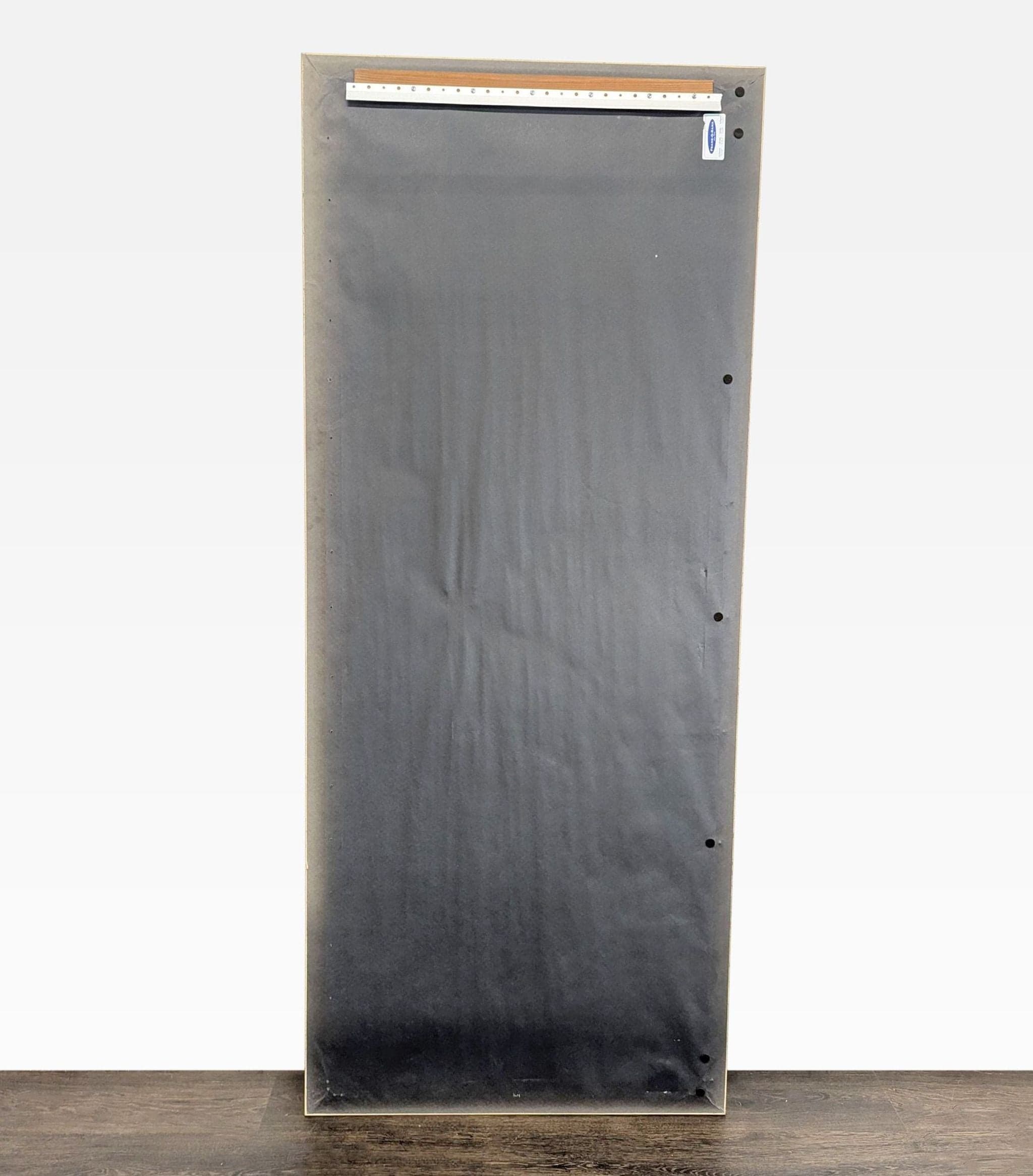 Wood Floor Mirror with gold frame - Thumbnail 5