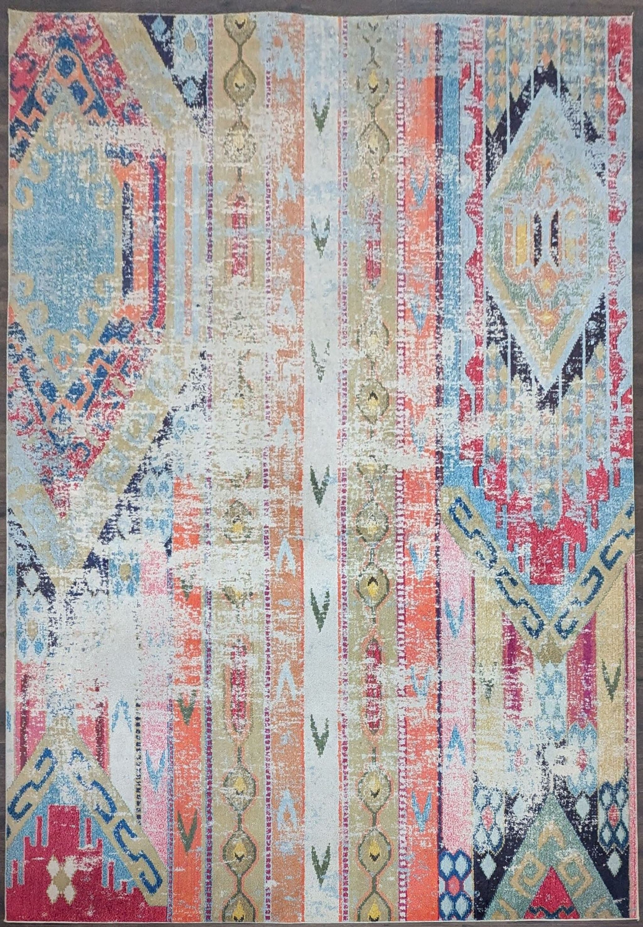 Safavieh Monaco 9x12 Multi-Color Area Rug - Thumbnail 5