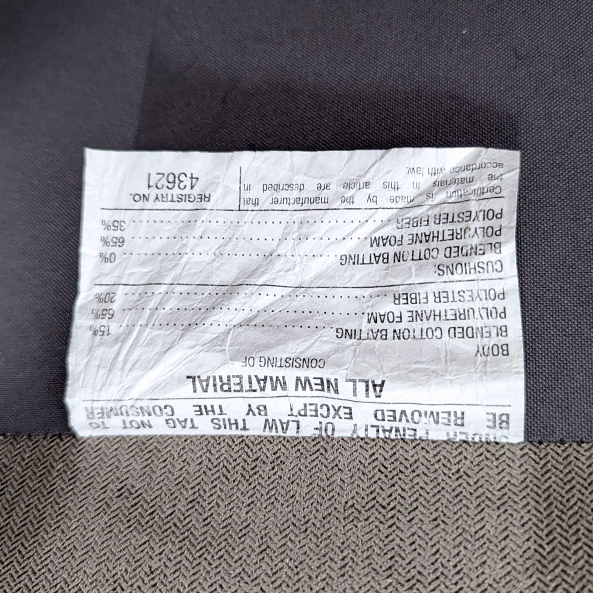 Modern Tan Fabric Sectional Sofa with Clean Lines - Thumbnail 4