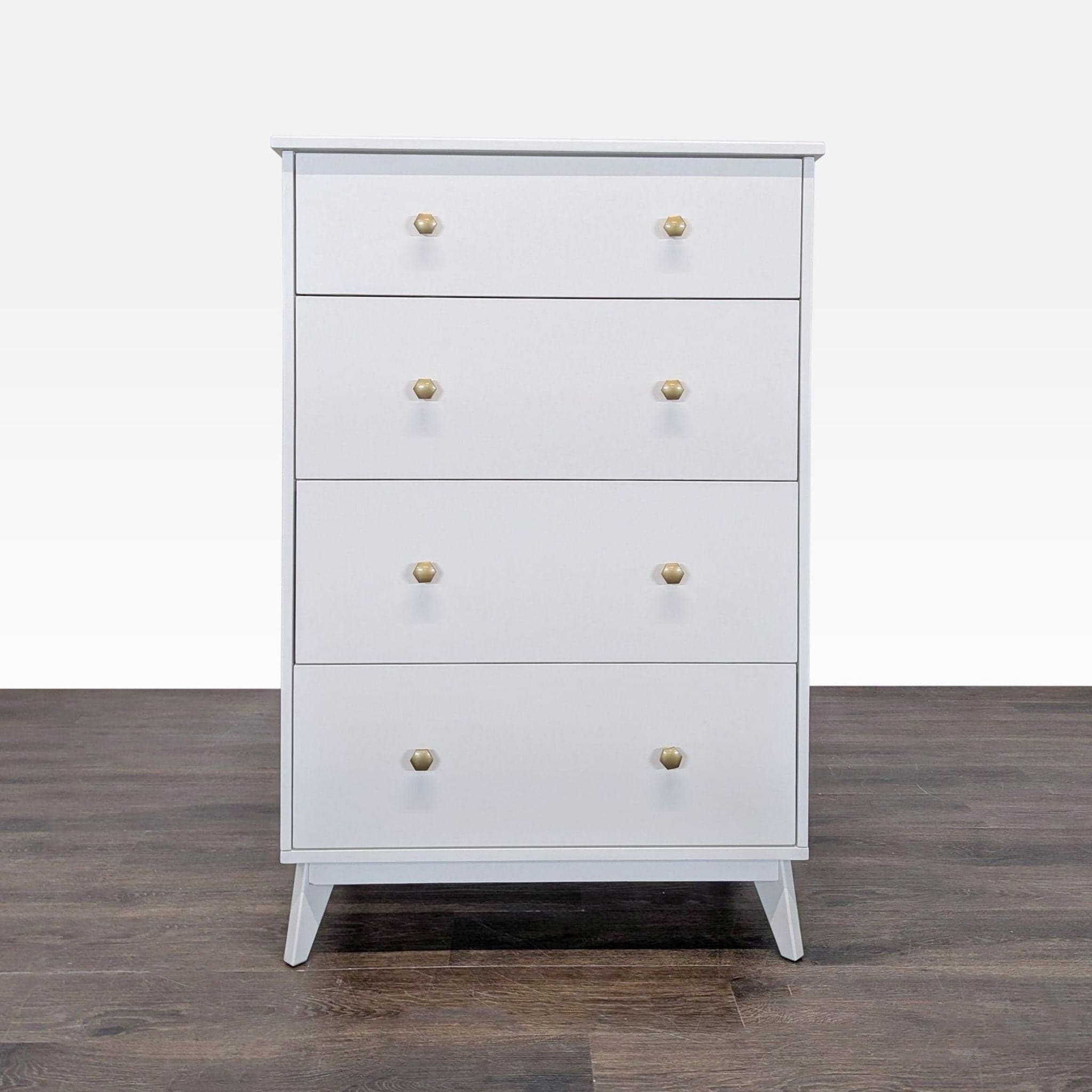 Pottery Barn Teen Keaton Four Drawer Modern Dresser - Image 1