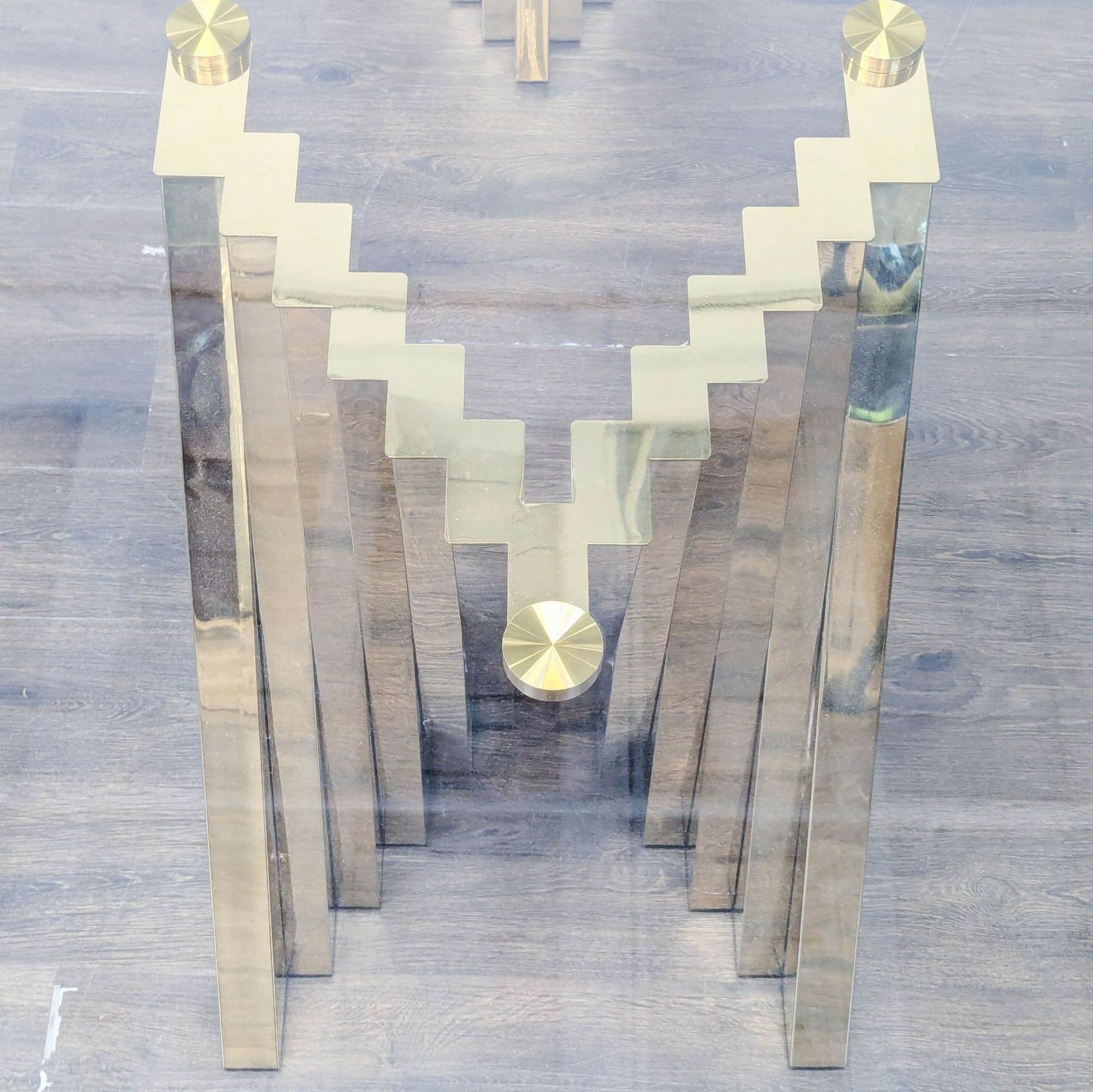 Willa Arlo Interiors Ammerman Glass Top Dining Table - Thumbnail 8