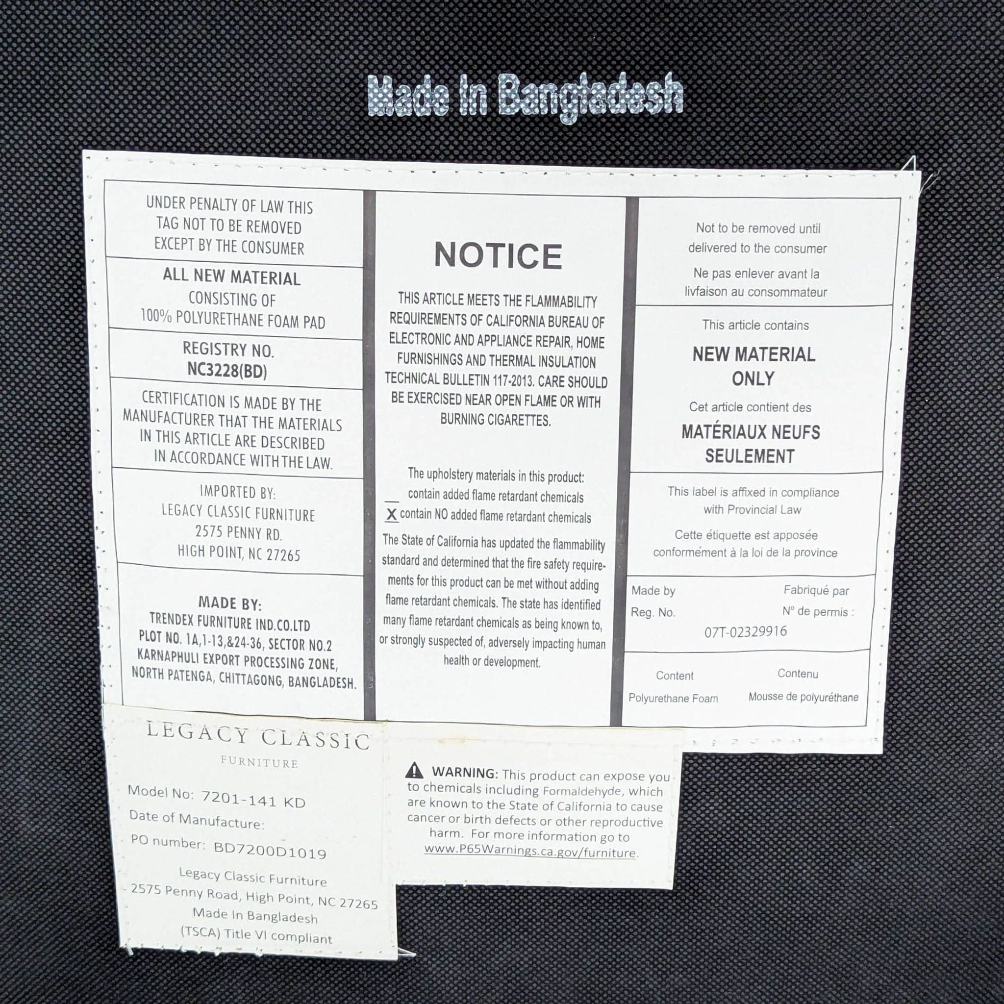 Set of Six Legacy Classic Furniture Rachael Ray Cinema Collection Dining Chairs - Thumbnail 14