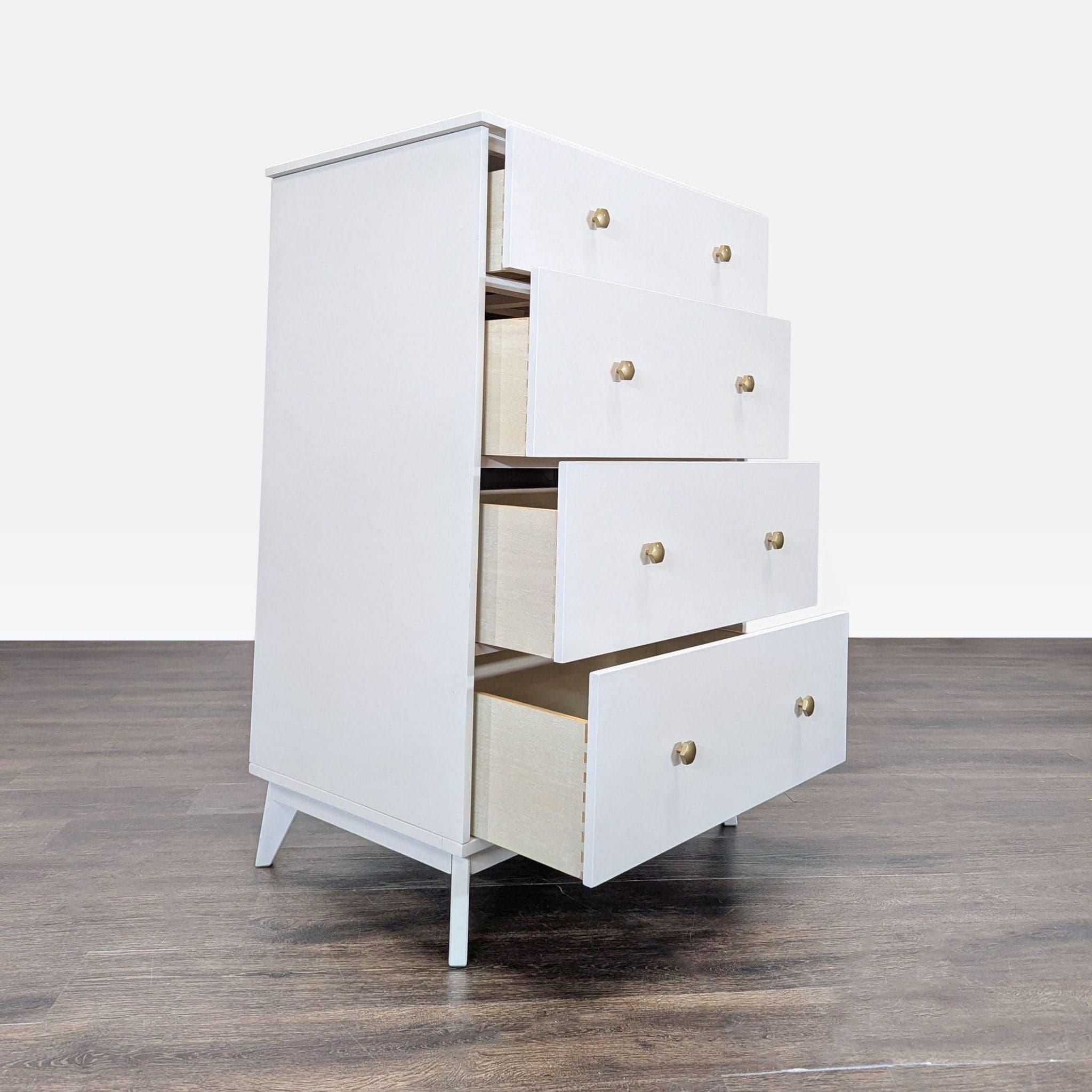 Pottery Barn Teen Keaton Four Drawer Modern Dresser - Thumbnail 2