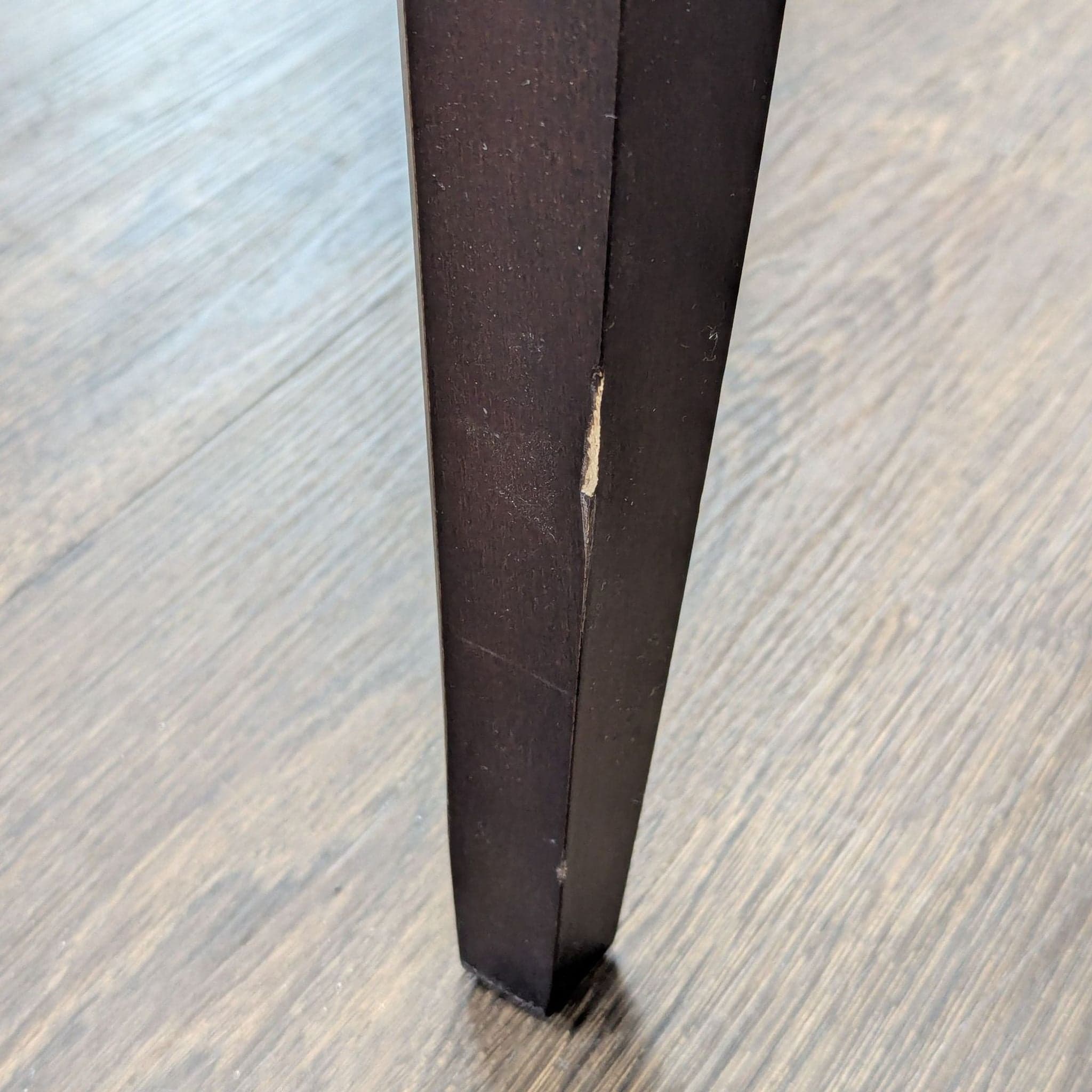 Baronet Dark Wood Desk with Two Drawers - Thumbnail 8