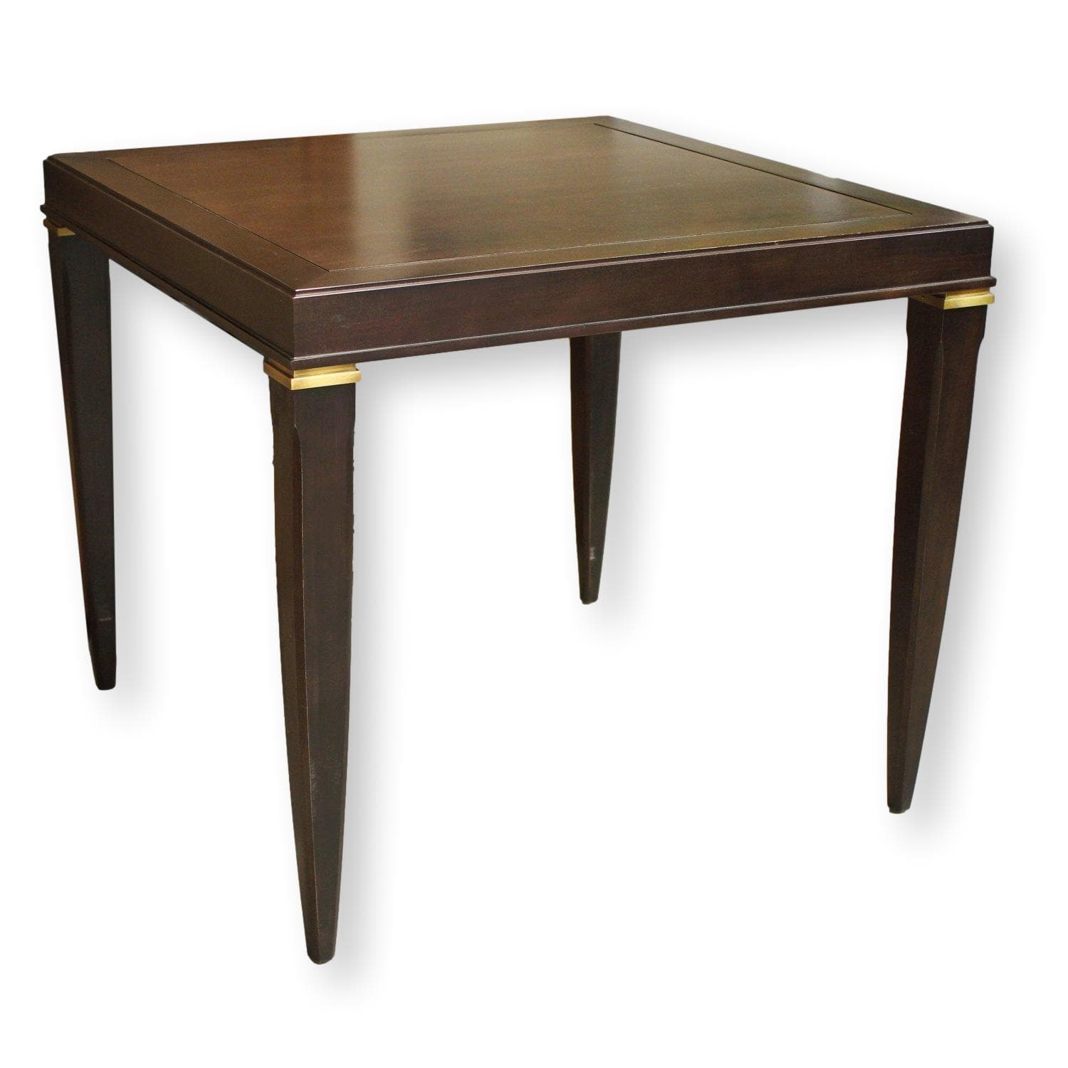 Hickory Chair Co. Espresso Card/Game Table - Espresso - Image 1