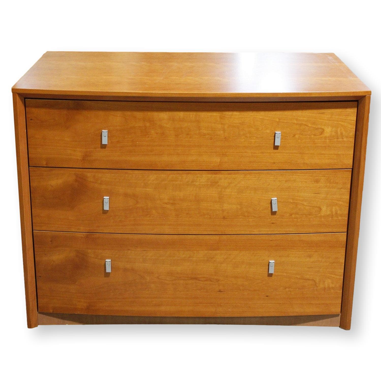 Cherry Finish 3 Drawer Chest - Cherry - Image 1