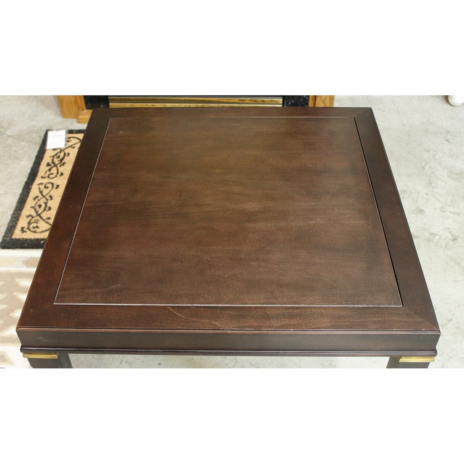 Hickory Chair Co. Espresso Card/Game Table - Espresso - Thumbnail 4