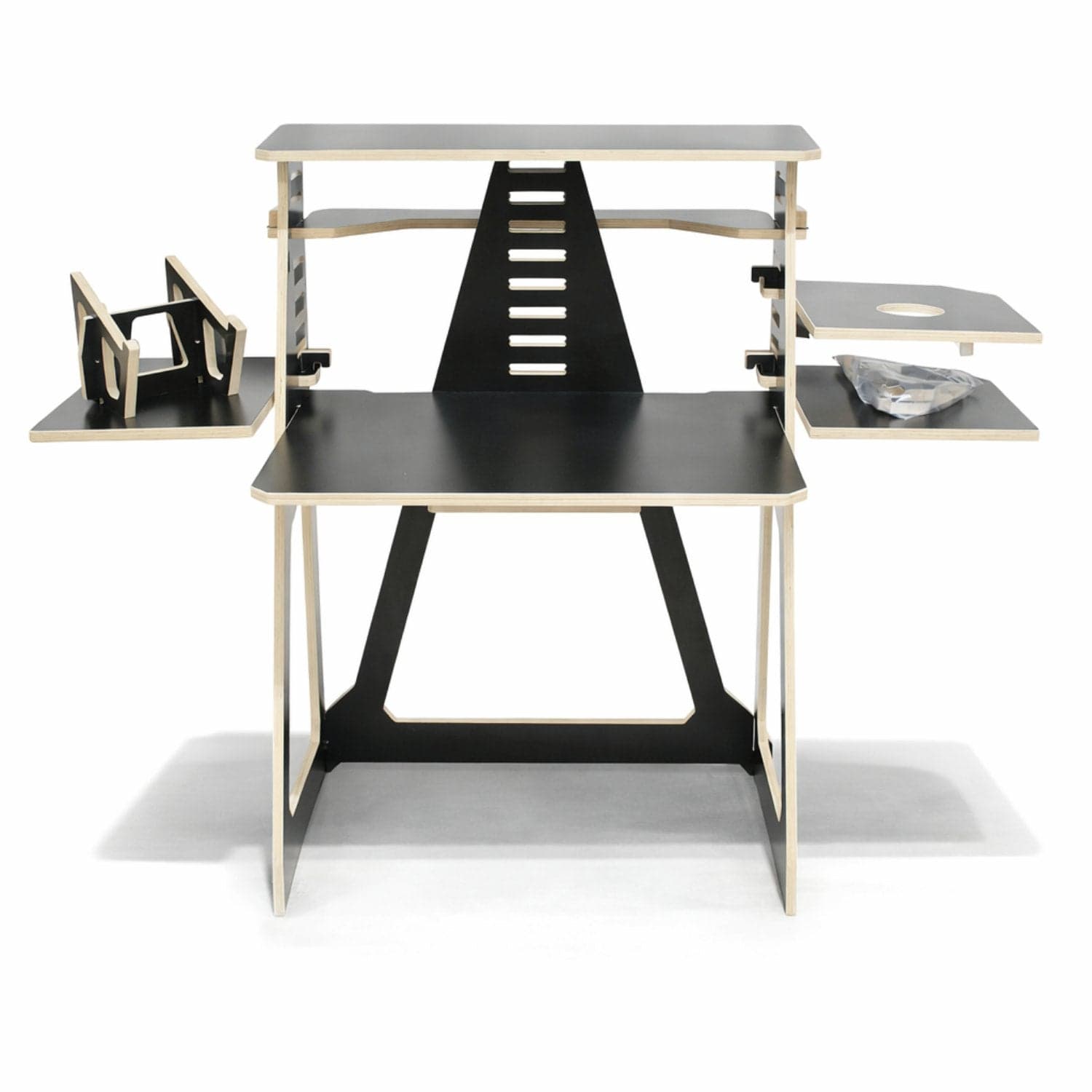 Work From Home Modular Standing Desk - Black - Image 1