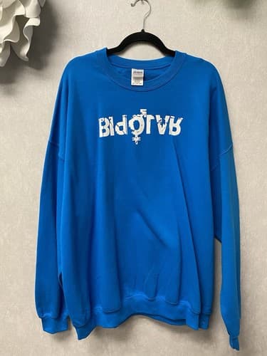 Bipolar Blue Sweatshirt Size 3XL - Image 1