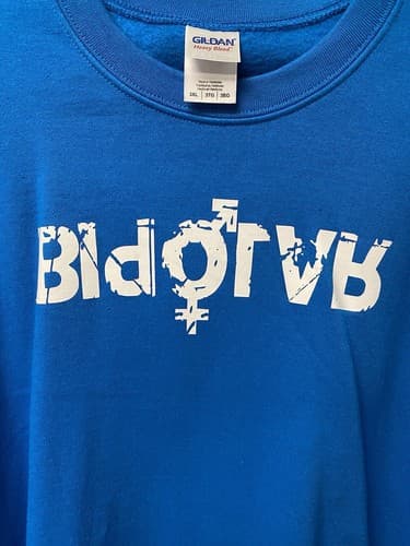 Bipolar Blue Sweatshirt Size 3XL - Thumbnail 6