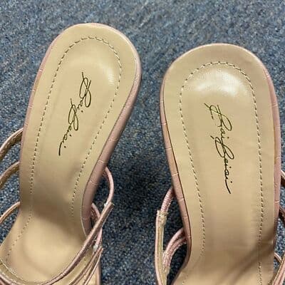 Bai Beiio Pale Pink Strappy Shoes Size 9 - Thumbnail 4