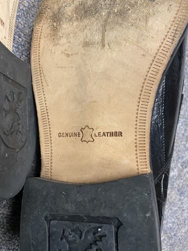 Stacy Adams Men's Leather Lace Up Cap Toe Oxfords Black Dress Shoe Size 8.5 - Thumbnail 7