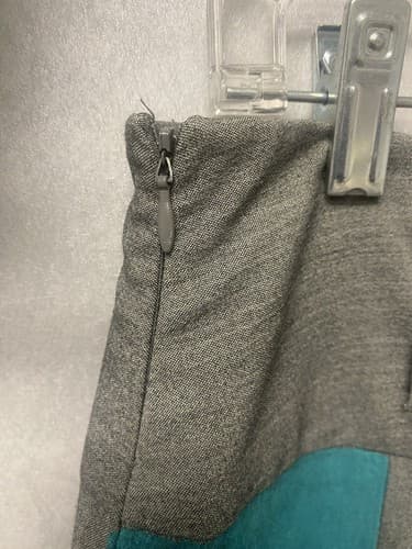 Revamped hand painted Grey/Red Multi Skirt Size 12 - Thumbnail 5