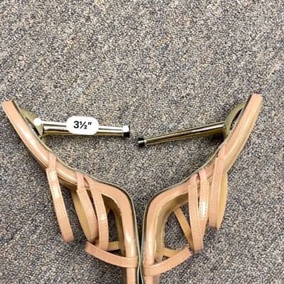 Bai Beiio Pale Pink Strappy Shoes Size 9 - Thumbnail 5