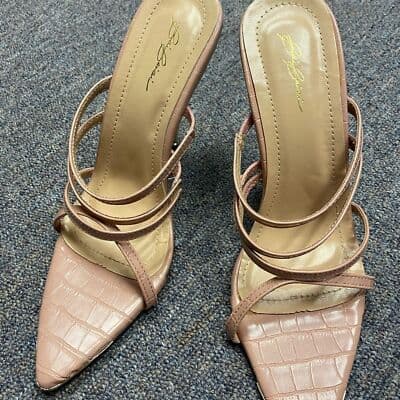 Bai Beiio Pale Pink Strappy Shoes Size 9 - Thumbnail 3