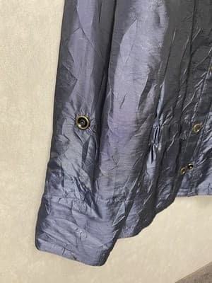 Lark Lane Denim Blue Jacket Size 16 - Thumbnail 4