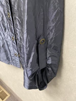 Lark Lane Denim Blue Jacket Size 16 - Thumbnail 5