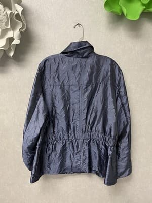 Lark Lane Denim Blue Jacket Size 16 - Thumbnail 6