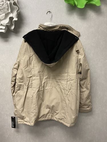 Tudor Court Beige Jacket Hooded And Reversible Size 3x - Thumbnail 7