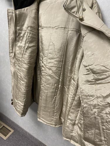 Tudor Court Beige Jacket Hooded And Reversible Size 3x - Thumbnail 6