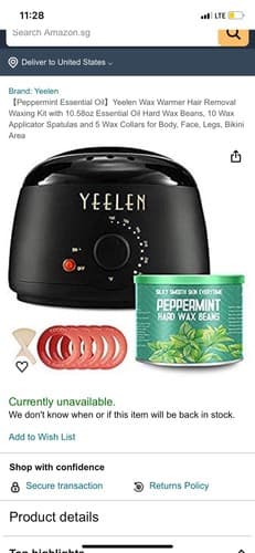 Yeelen Essential Peppermint Hair Removal Kit - Image 1