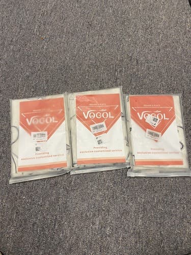 VOGOL Tie Up Valance for Lilac/Bk/ White lovely Leaf Print Tie-up Adj- Set Of 3 - Thumbnail 6