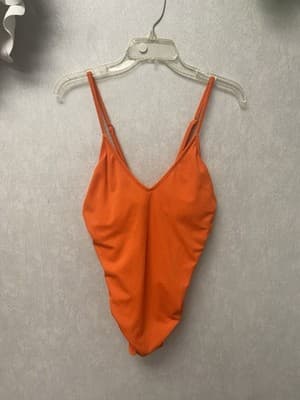 Xhilaration Orange 1pc Swimsuit Size XL - Image 1