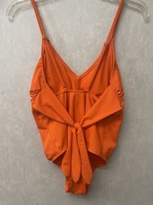 Xhilaration Orange 1pc Swimsuit Size XL - Thumbnail 3