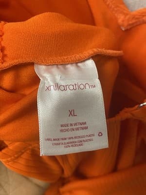 Xhilaration Orange 1pc Swimsuit Size XL - Thumbnail 5