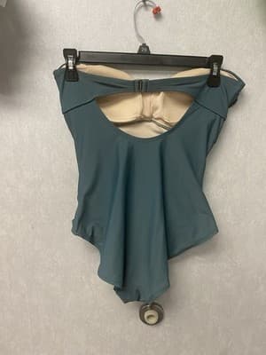 Merona Green Strapless 1pc Swimsuit Size Medium - Thumbnail 6