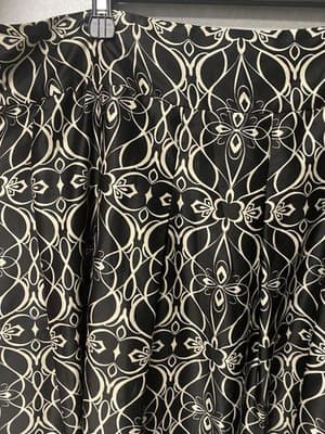 Mossino Black/Beige Skirt Size 18 - Thumbnail 4