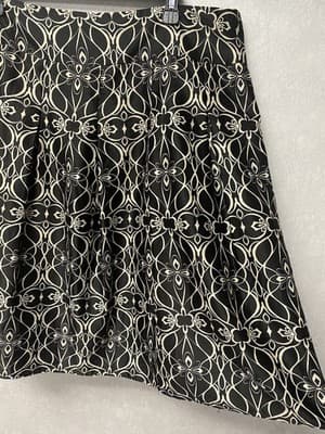 Mossino Black/Beige Skirt Size 18 - Thumbnail 5