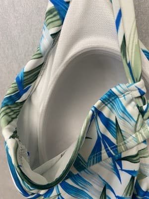 Time And Tru Green/Blue 1pc Swimsuit Size 1X (16W-18W) - Thumbnail 7