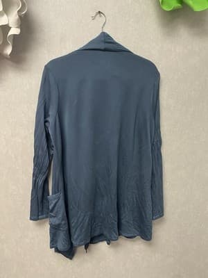 Wallpapher Green Cardigan Sweater Size Large - Thumbnail 5