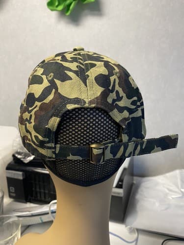 Top Solid Camo Hat Cap Adjustable - Thumbnail 3