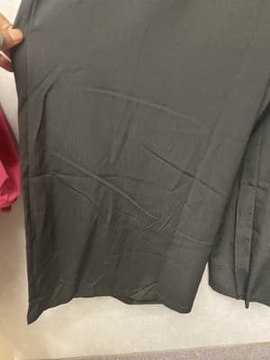 SHEIN Curve Black Wideleg Pants Size 2XL - Thumbnail 4