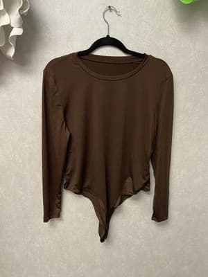 SHEIN Brown Annitta Bodysuit Size 2XL - Thumbnail 2