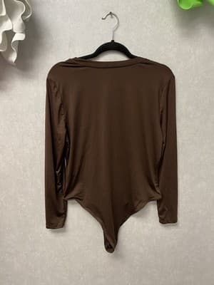 SHEIN Brown Annitta Bodysuit Size 2XL - Thumbnail 3