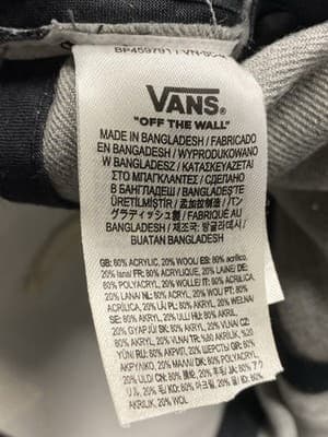 Vans Off The Wall Gray Snapback Adjustable Hat - Thumbnail 6