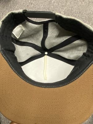 Vans Off The Wall Gray Snapback Adjustable Hat - Thumbnail 5